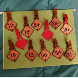 Vintage Grocery Store Price Tags 