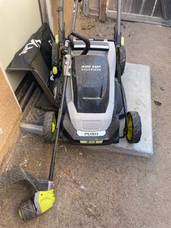 Ryobi 40V HP Brushless 3-in-1 Push Lawn Mower