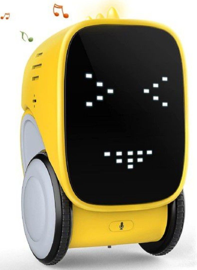 New Kids Pickwoo Robot Toy, Smart Talking , Intelligent Partner and Teacher, with Voice Controlled and Touch Sensor, Singing, Dancing, Repeating

