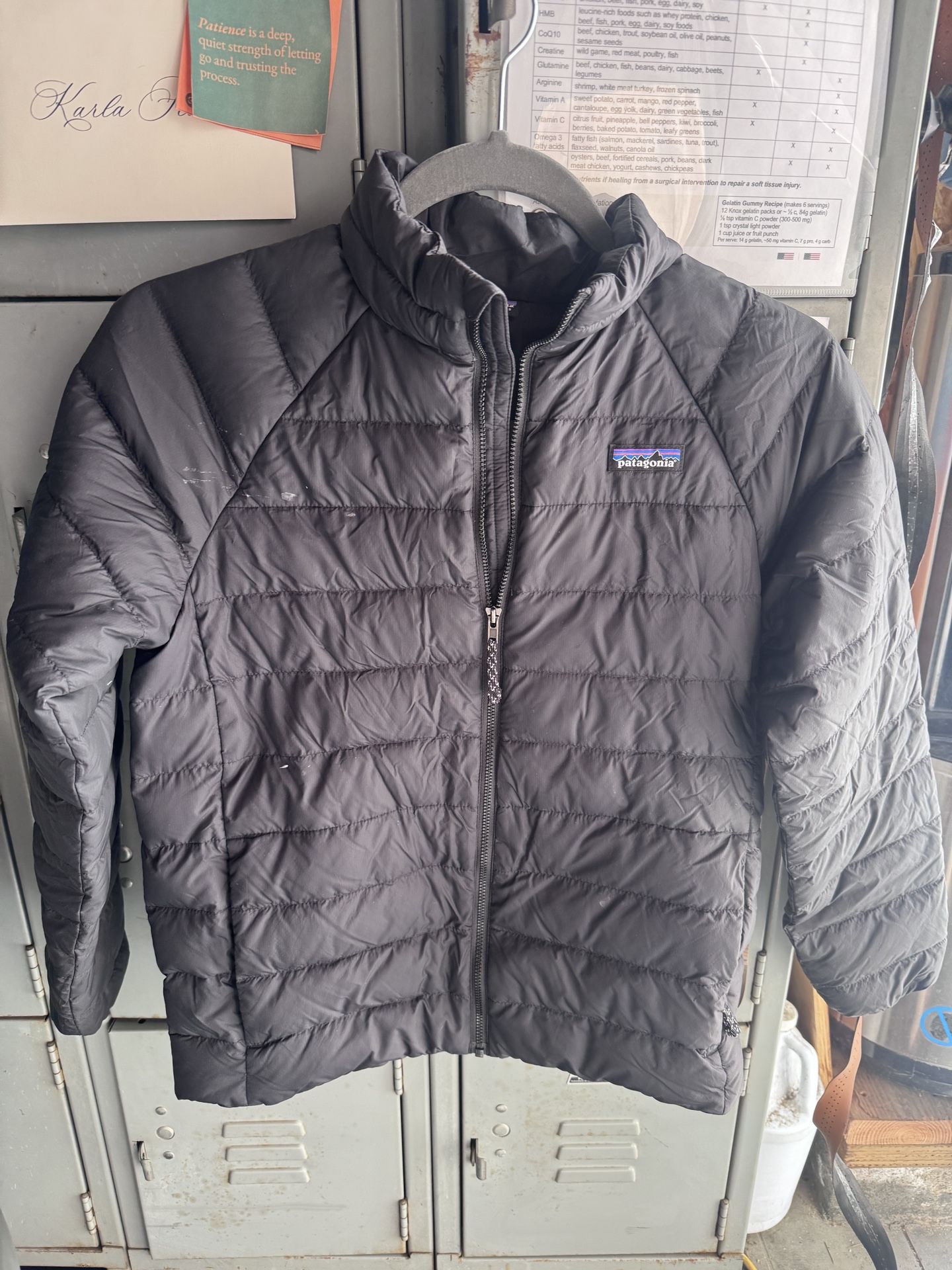 Girls Patagonia Insulated Jacket Hiking Camping