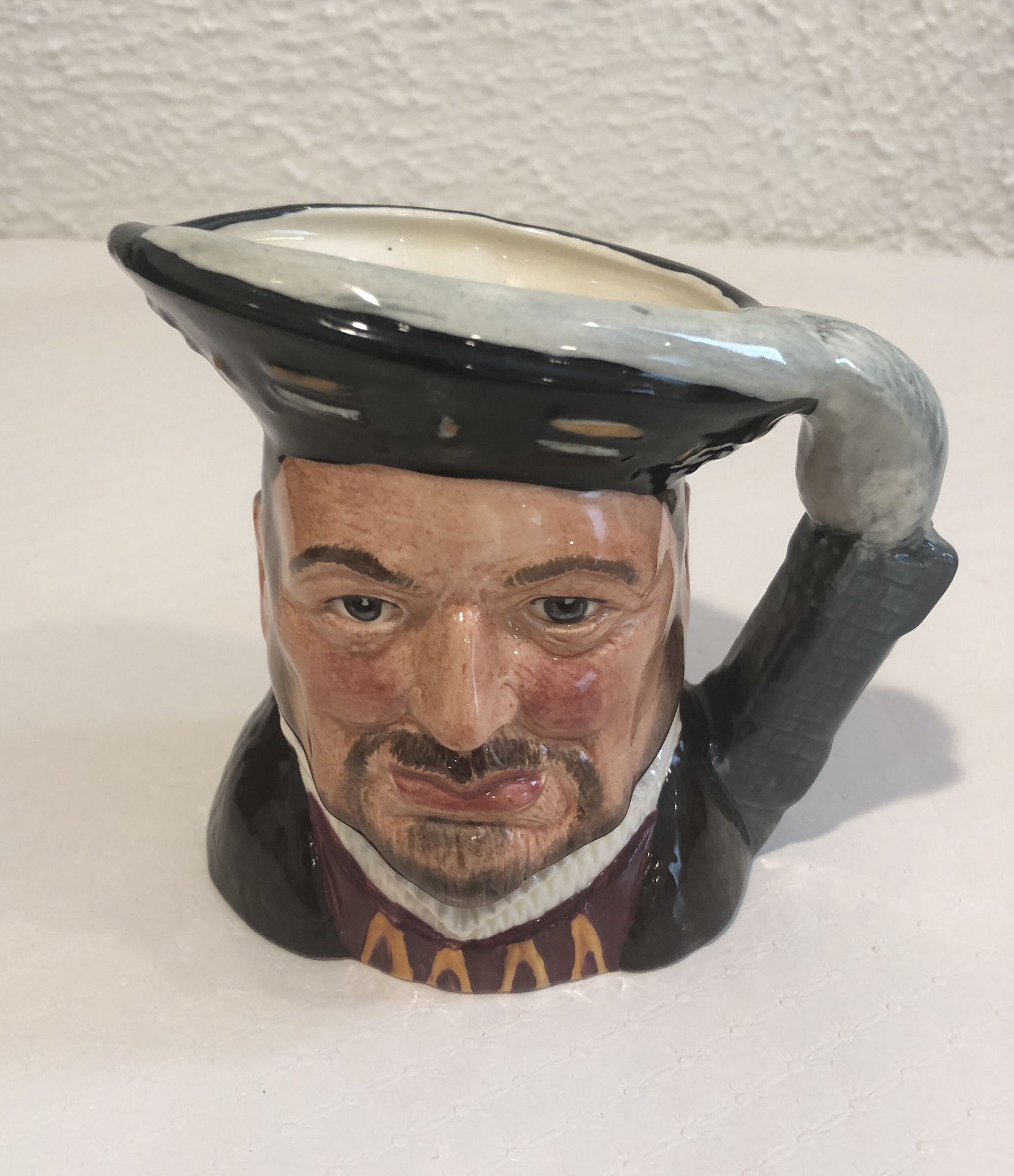 Royal Doulton King Henry V111 Toby Jug  About 4” H And 3” W