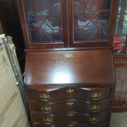 Jasper Furniture Chippendale Style Secretary Desk