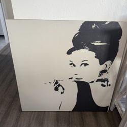 Audrey Hepburn Canvas 