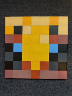 Minecraft Bee Painting