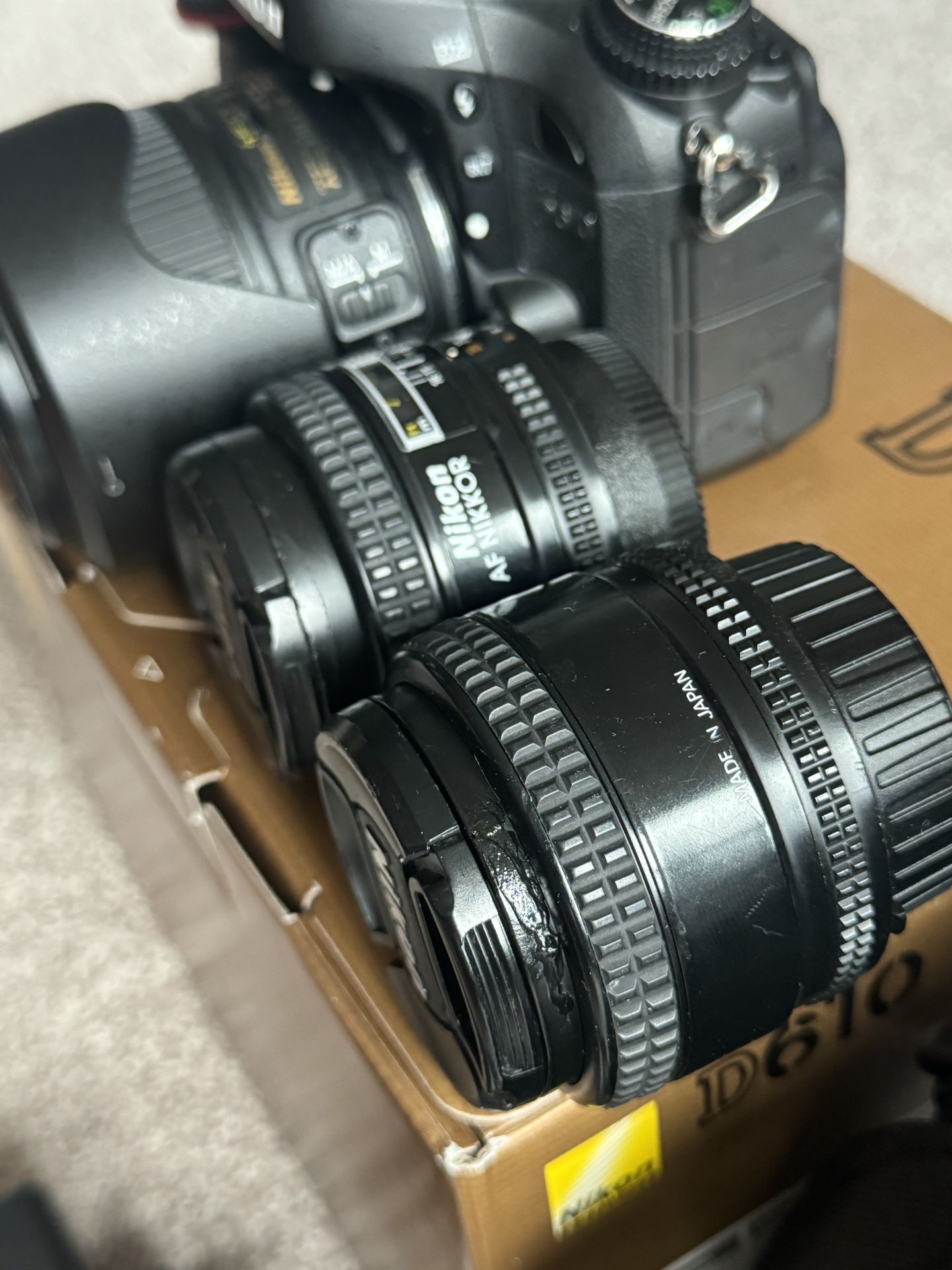 Nikon D610 And Lens