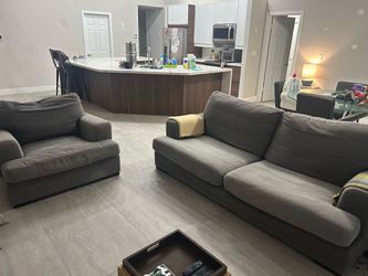 Sofa and love seat set