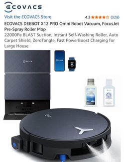 ECOVACS DEEBOT X12 PRO Omni Robot Vacuum