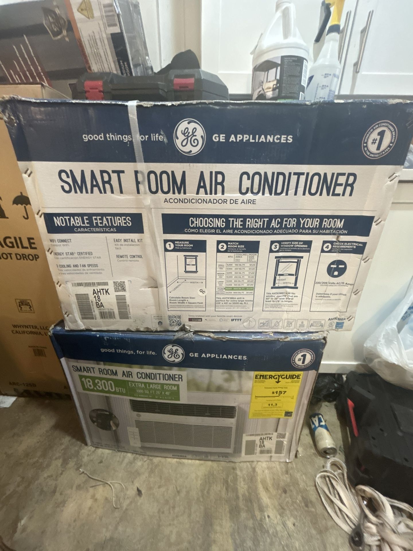 Window Ac,s  1 1/2  Ton 