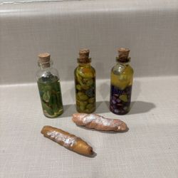 Doll Food Miniatures. For Doll House Dolls