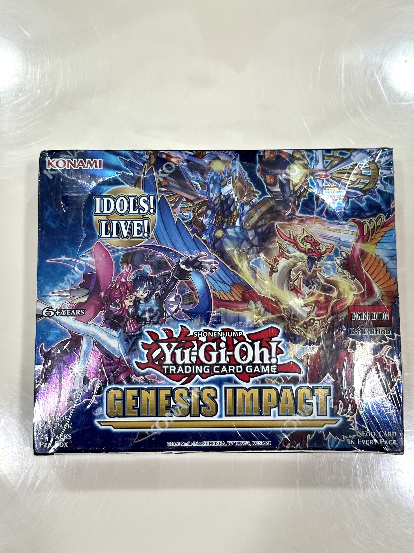 Yugioh Genesis Impact Booster Box 1st Edition By Konami ( Factory Sealed )