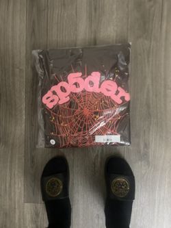 (NEW) SP5DER OG WEB HOODIE (SIZE MENS SMALL)