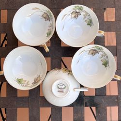 5 Wentworth Cups China Japan 