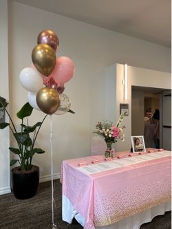 Helium balloons