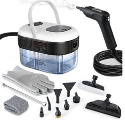 Steam Cleaner ,3-Level Ajustable Handle.