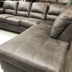 Ashley Navi 2-Piece Sectional Sofa Couch Finance and Delivery Available 
