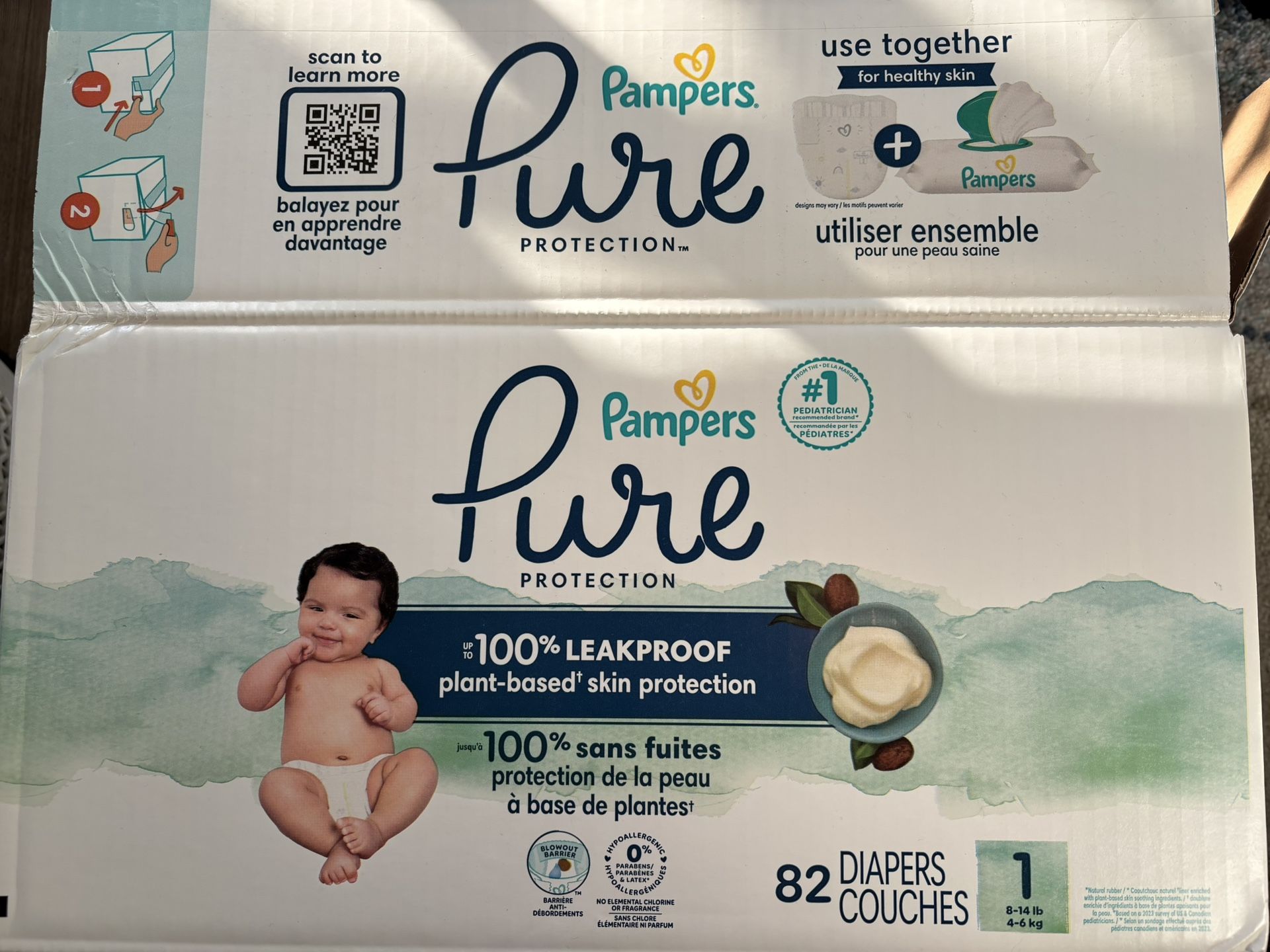 Pampers Size 1 Diapers