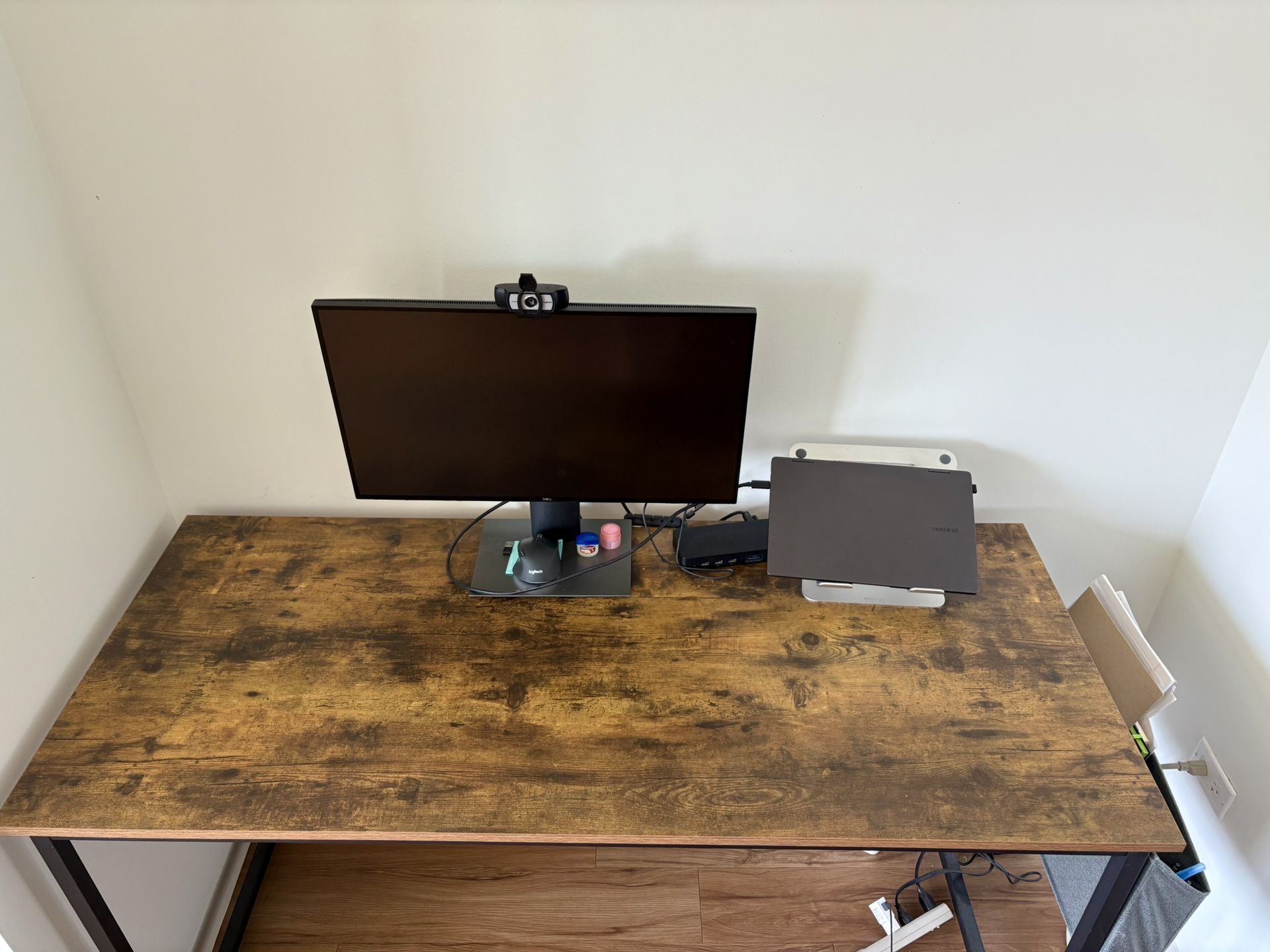 55 Inch Office Desk + Ergonomic Chair Set