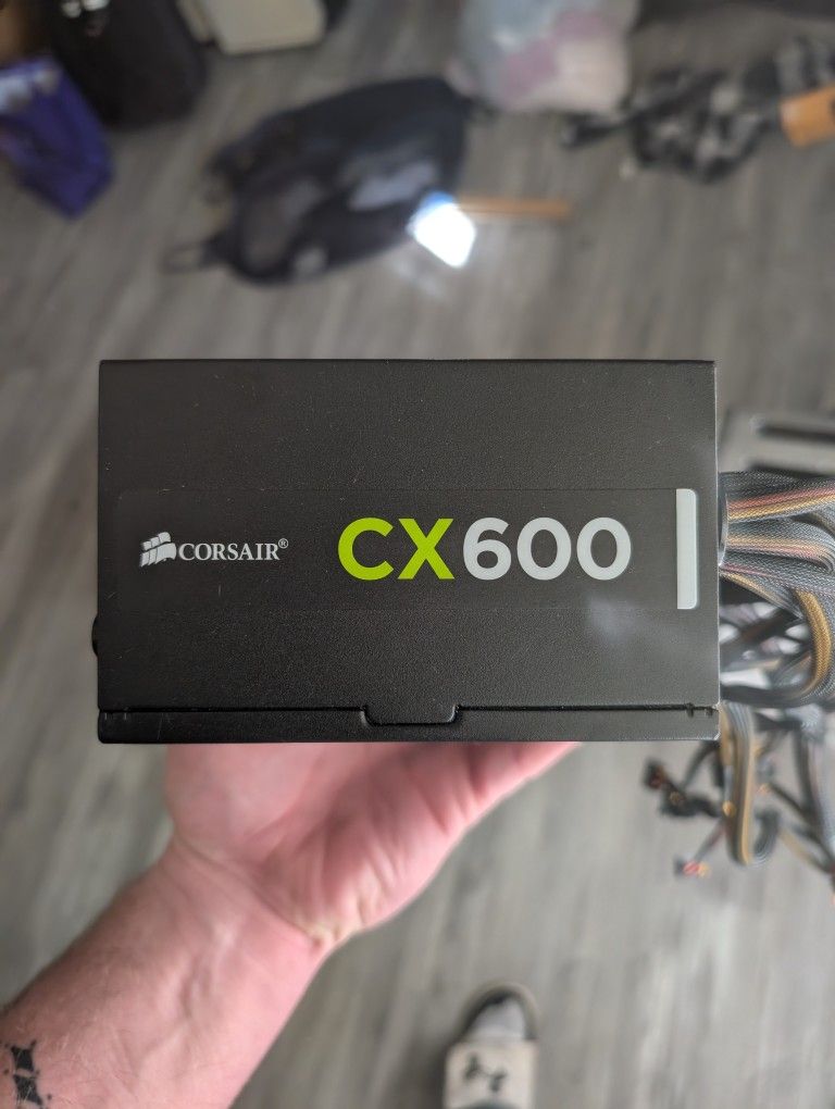 Corsair Cx600 Power Supply For Desktop