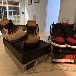 Jordan 1 Patent Breds Jordan 4 Taupe Haze Size 5Y