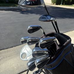 Full Taylormade golf set! RSI1 irons m4 driver m6 hybrid ghost corsa putter