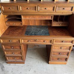 [Tentatively Taken. ]Bookshelf. Roll top Desk. Free