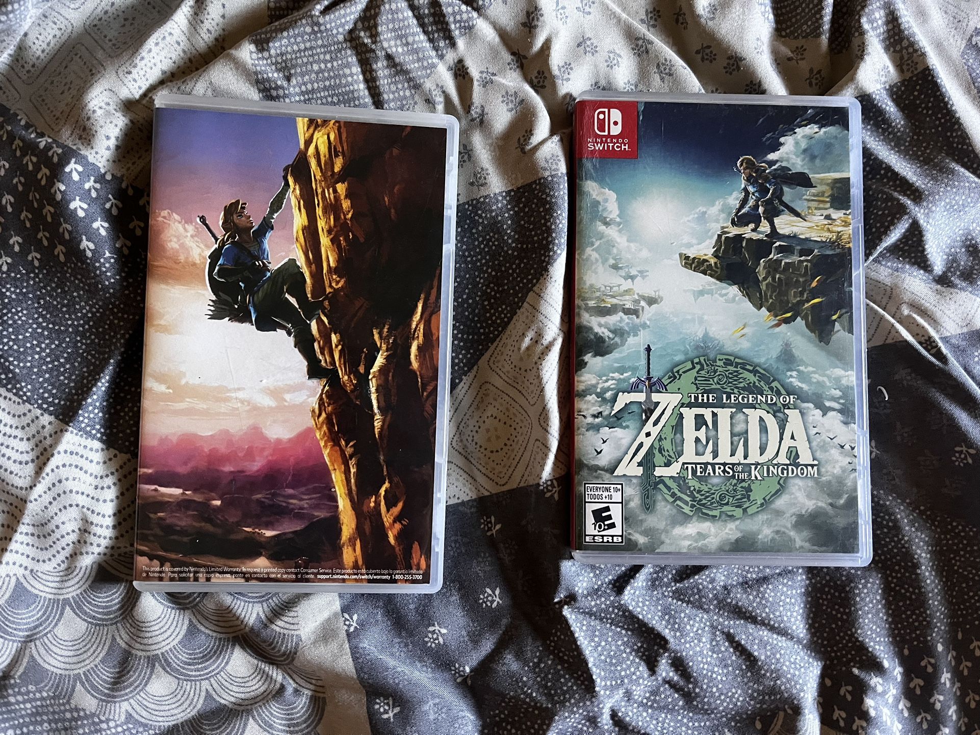Zelda BOTW and TOTK