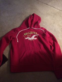 Hollister hoodie pink