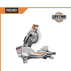 RIDGID 15 Amp 10 in. Dual Miter Saw