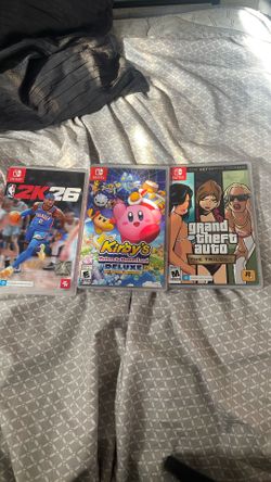 Nintendo Switch Games 25$ Each