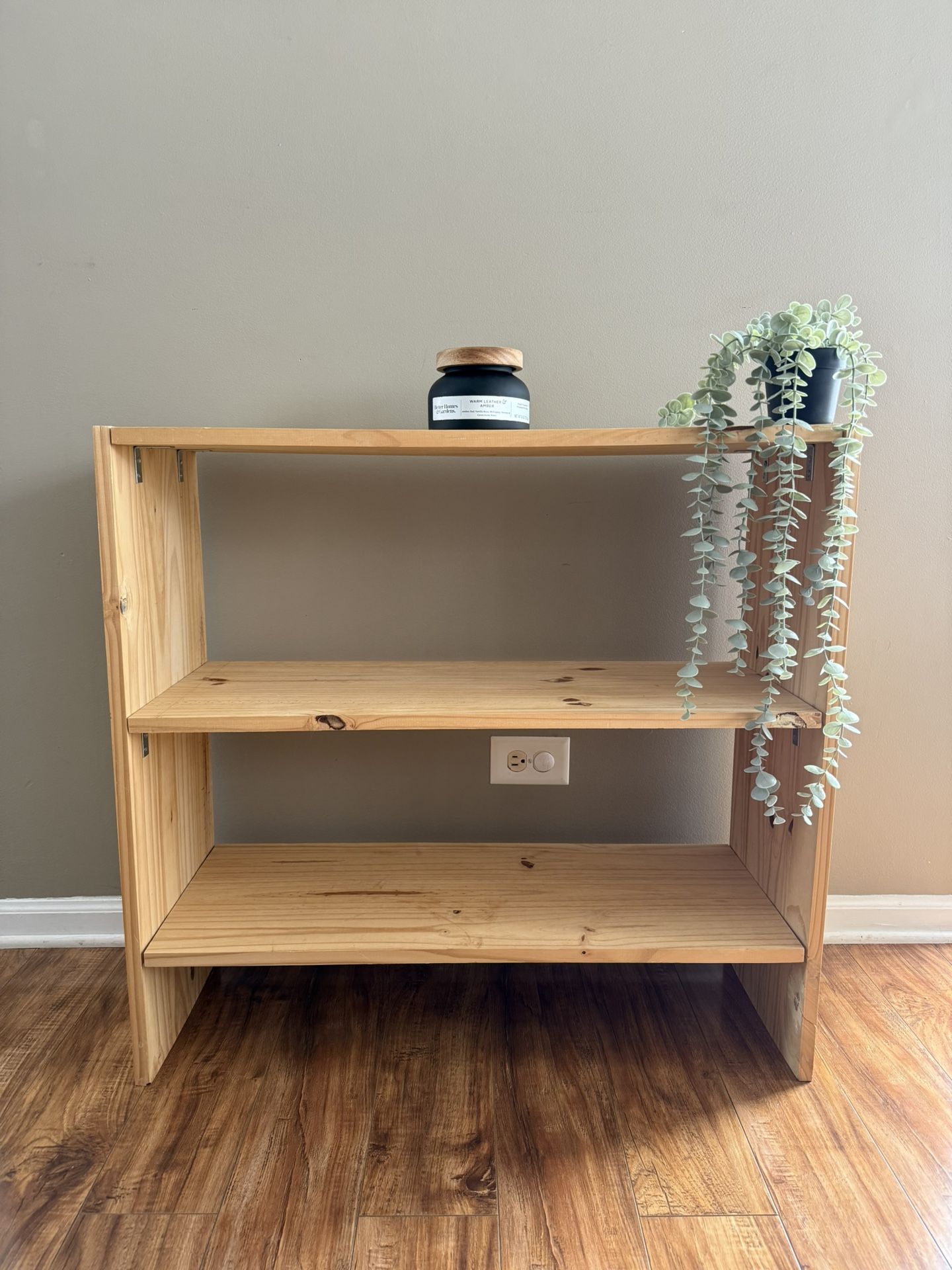 Wooden Bookshelf - Handmade