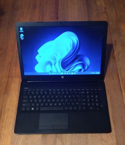 HP 16 inch Laptop AMD CPU 8GB RAM 120GB SSD Webcam Windows 11