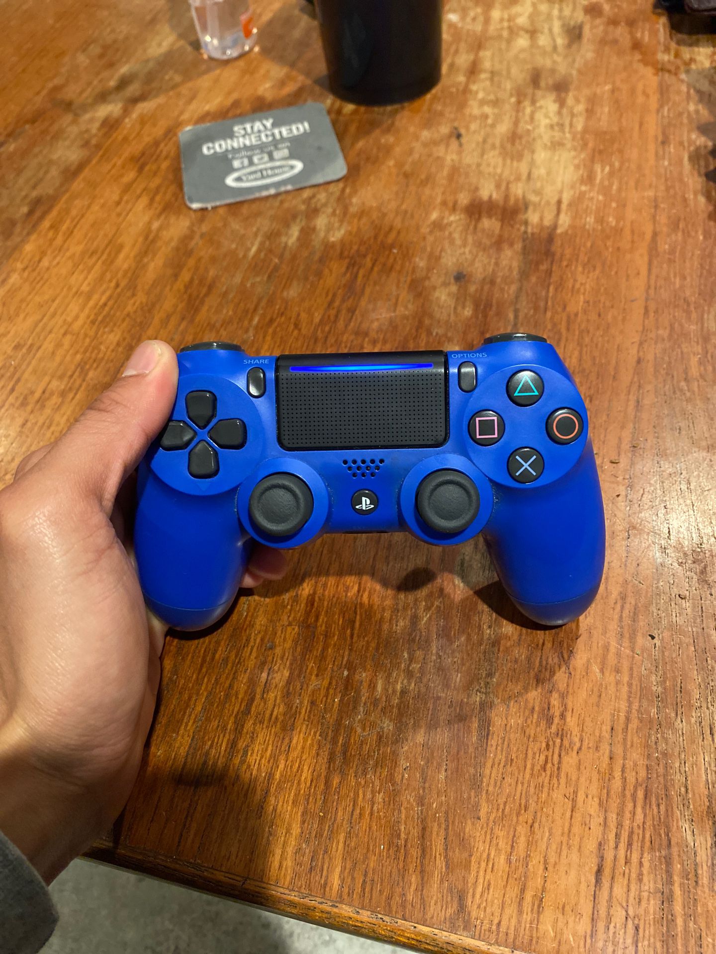 BLUE CONTROLLER PS4 LIKE NEW