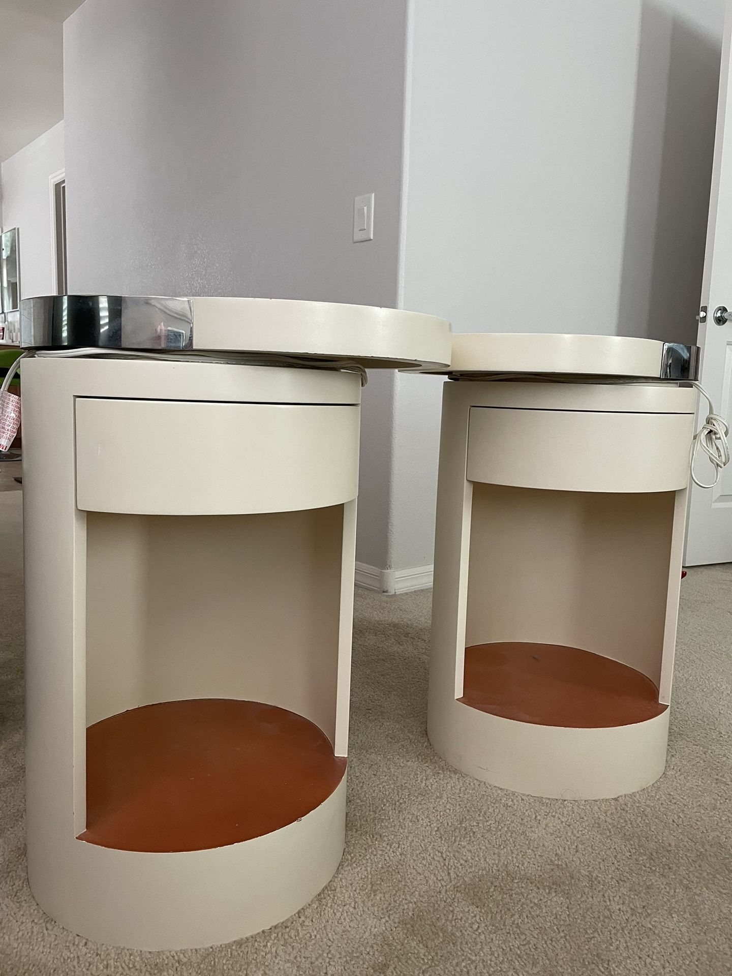 Mark David End Table Nightstand With Drawer Set Of Two for Sale in Las
