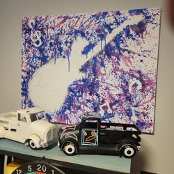 J Spence Original Acrylic Painting 
