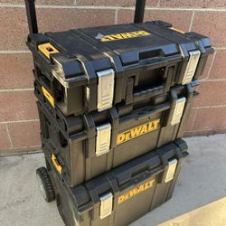 Dewalt Tool Boxes 3 PCs 