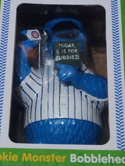 Chicago Cubs Cookie Monster Bobblehead🍪 