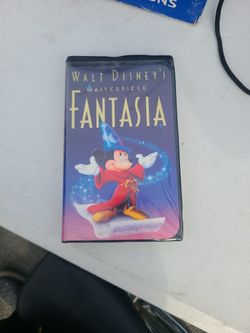 VHS Tape Disney Fantasia 