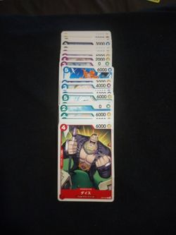 One piece cards Japanese