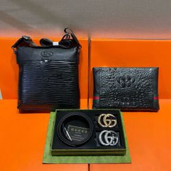 Bag-Wallet-Belt Combo