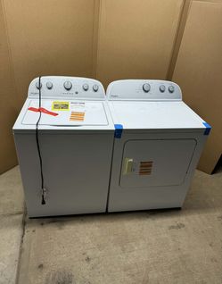 Whirlpool Washer And Dryer Laundry Set