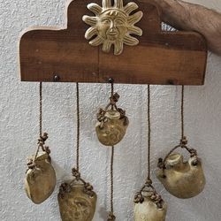  Large Wall Hanging  Art Sun Terracotta 