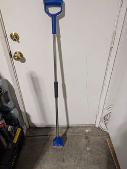 QEP 4 in. W Carbon Steel Blade Floor Scraper and Stripper
