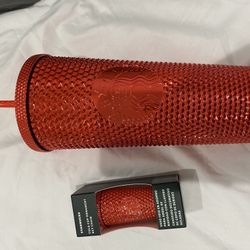 Starbucks Mexico Red Cup And Keychain 