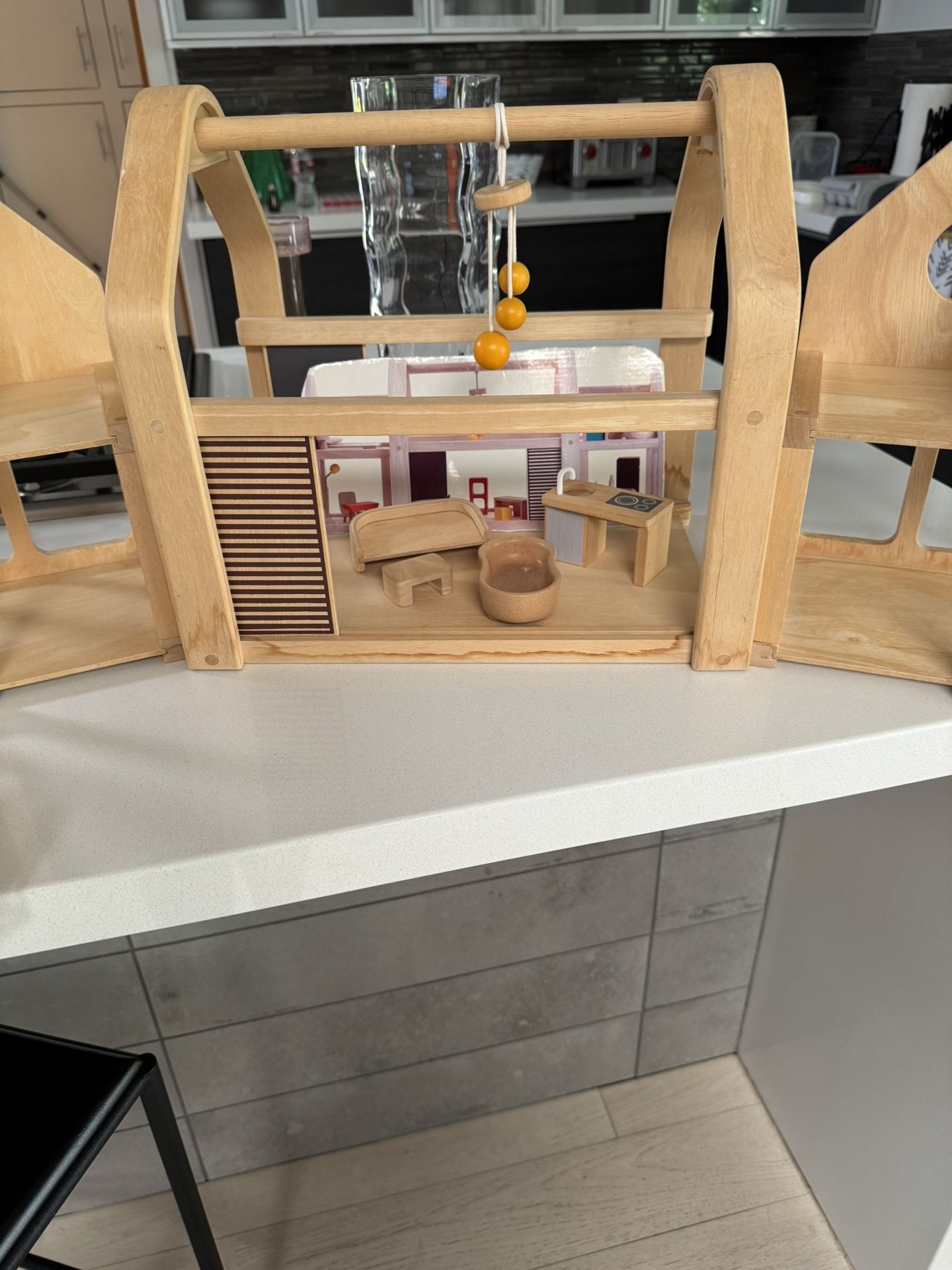 Doll House With Furniture