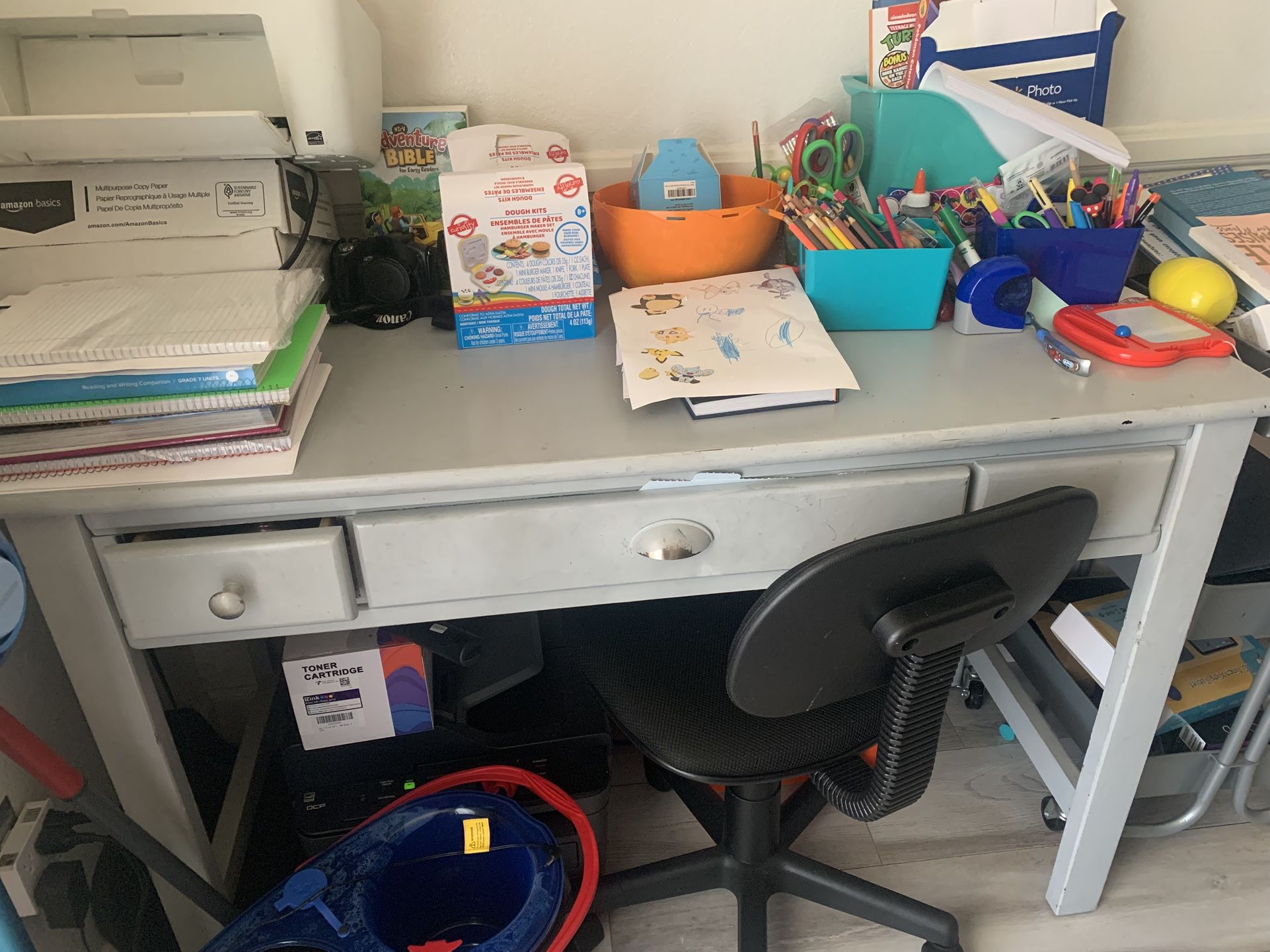 Grey Desk