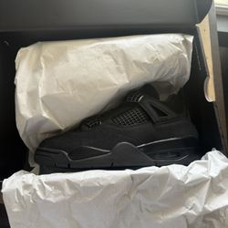 Jordan 4 Black Cat Size 7.5