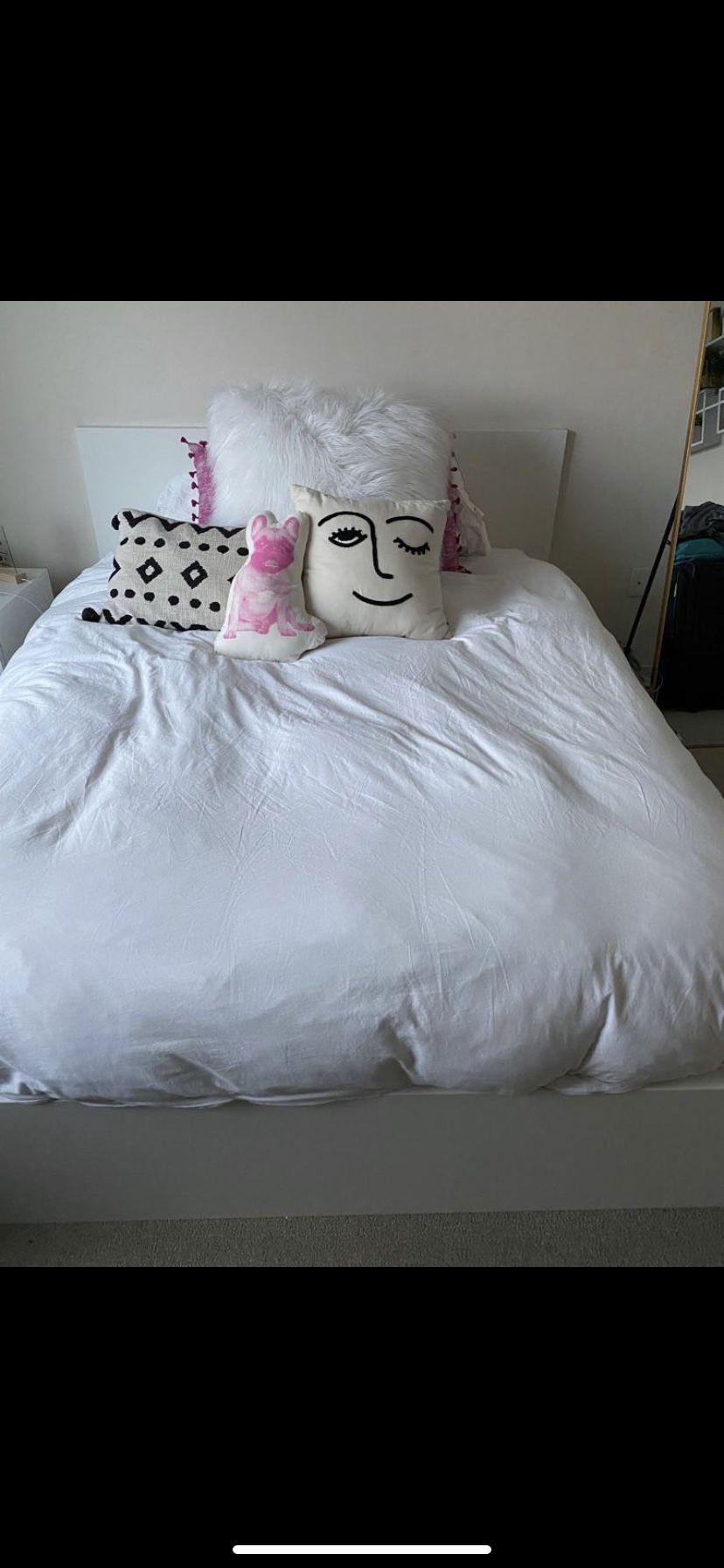 IKEA WHITE BED