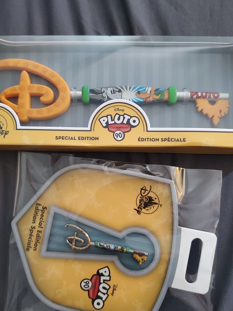 Disney Limited Edition Pluto Key And PIN