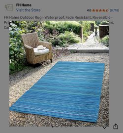 Woven Waterproof Patio Mat