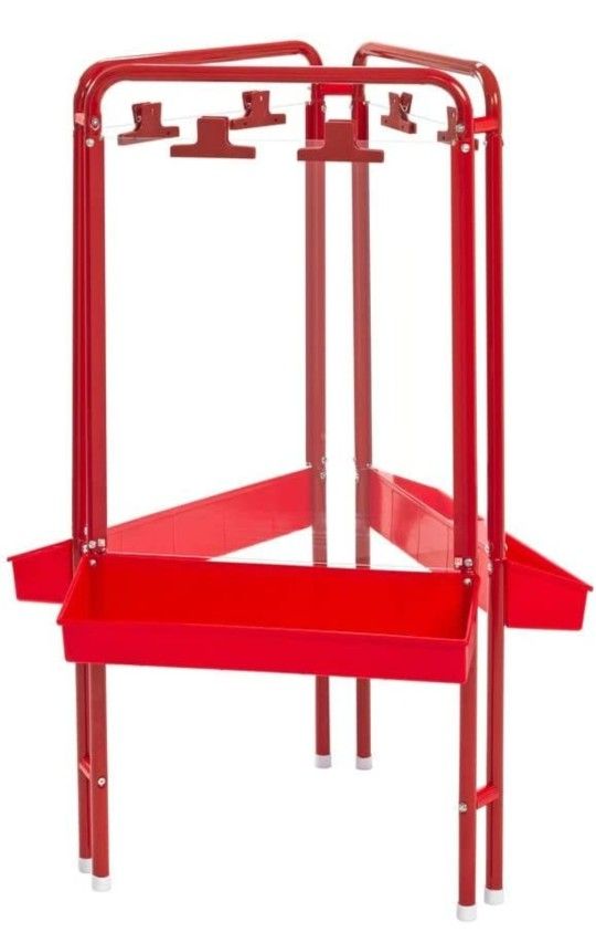 Colorations 3-Way Indoor/Outdoor Acrylic Panel Easel, Outdoor Play, Drawing, Adjustable Easel